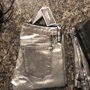 Foil Coated Pants